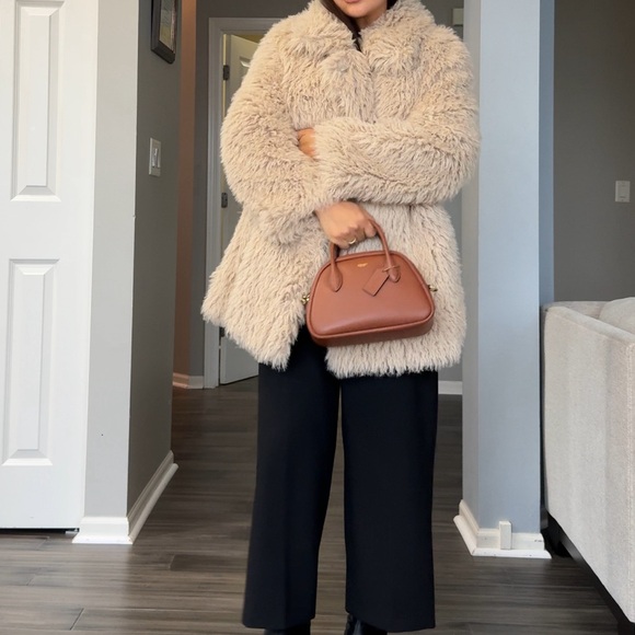 Faux fur coat hm size M - Picture 1 of 3